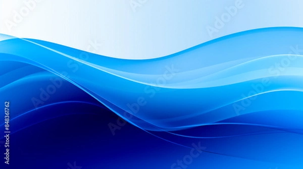 Obraz abstract blue wave background