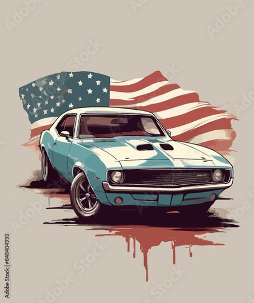 Obraz Tunning car lovers