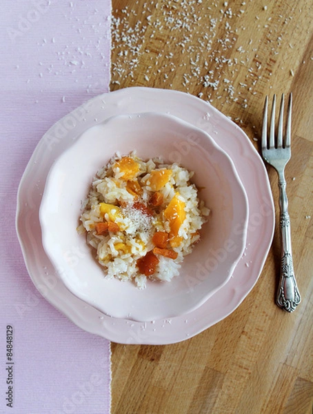 Obraz zdrowe, dietetyczne śniadanie