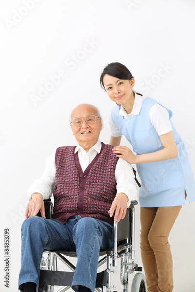 Fototapeta 介護医療イメージ