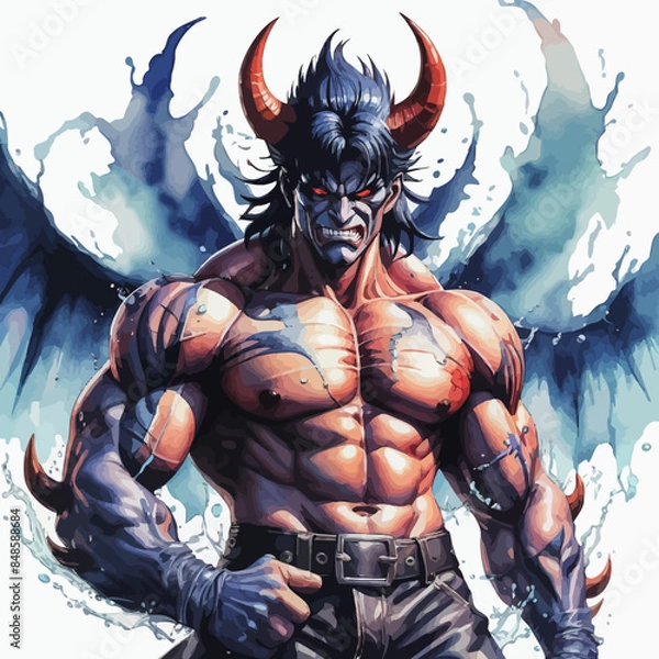 Obraz Devil Ilustration Design Very terrifying