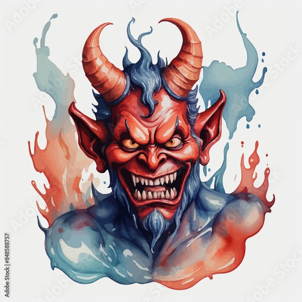 Obraz Devil Ilustration Design Very terrifying