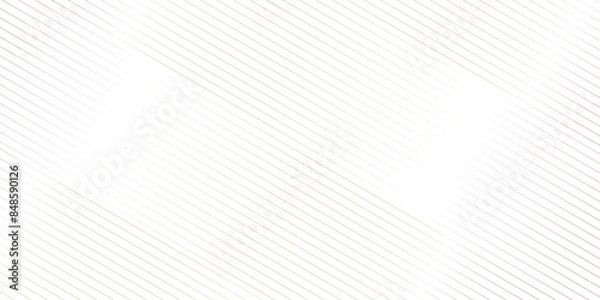 Fototapeta Vector parallel square Seamless geometric pattern black and white ribbed striped diagonal line pattern as gradient background. modern simple vector design, elegant modern black line background.