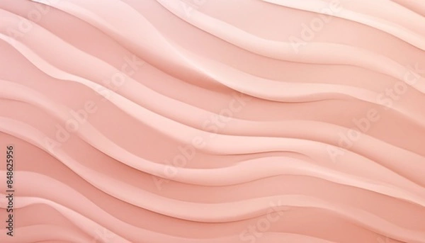 Fototapeta pink sand wave