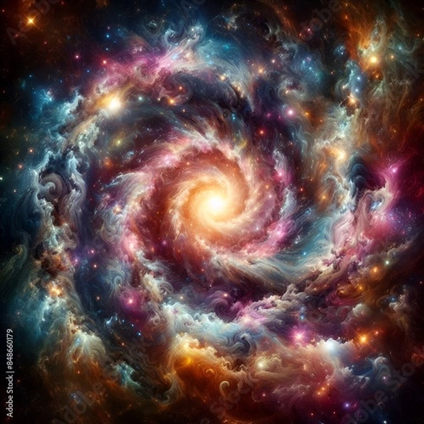 Fototapeta life of space