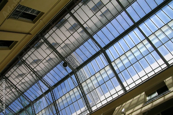 Fototapeta tetto a vetri