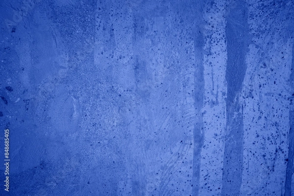 Fototapeta Close-up of blue textured concrete background