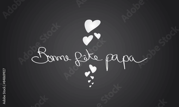 Obraz Bonne fête papa