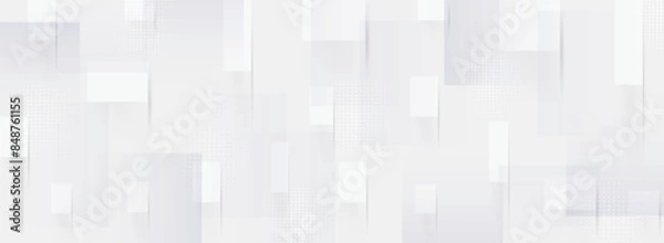 Obraz 幾何学 背景 フレーム ベクトル 現代 白