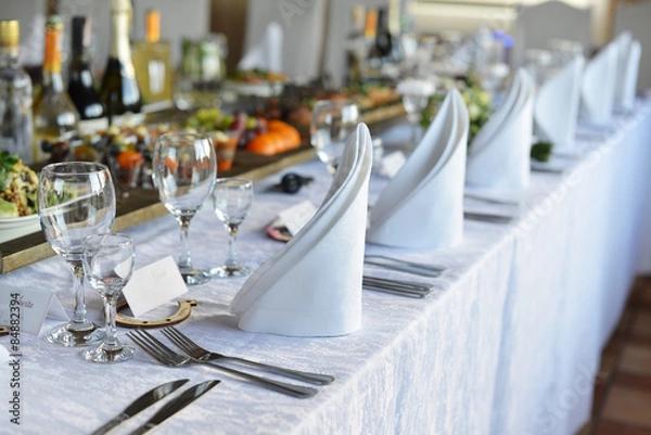 Obraz Przyjęcie weselne