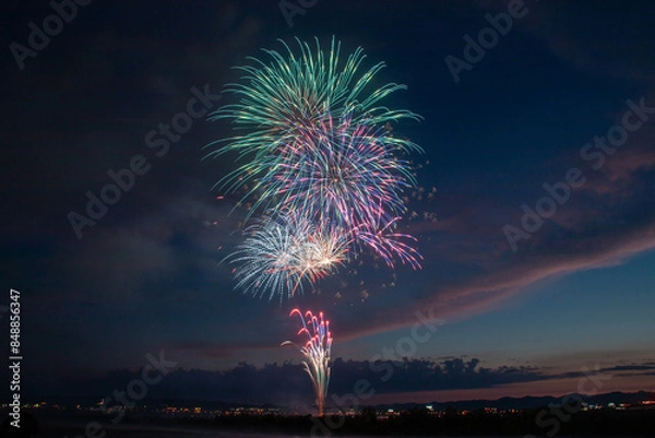 Fototapeta 長岡の大花火大会