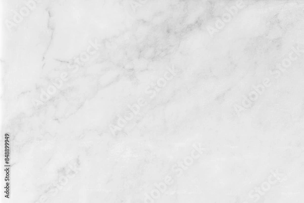 Obraz White marble background or texture and copy space, horizontal shape
