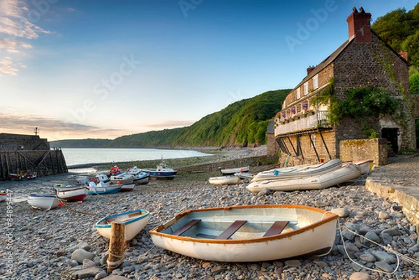 Obraz Clovelly Harbour