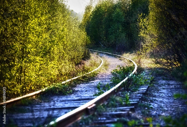 Fototapeta Narrow Gauge