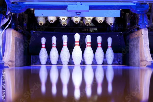 Fototapeta bowling pins