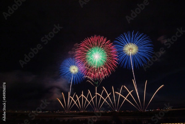 Obraz 日本の有名な長岡花火大会