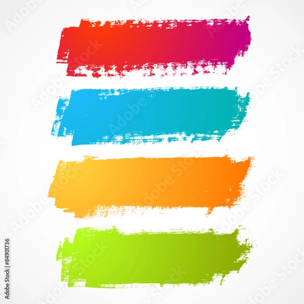 Obraz Summer Style Grunge Banners