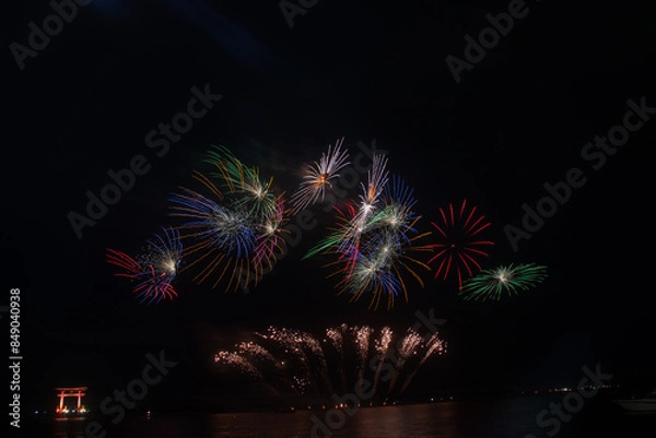 Fototapeta 日本の夏の花火