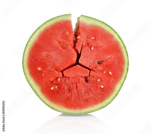 Fototapeta Cracked watermelon