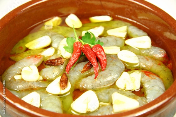 Obraz Gambas al pil-pil