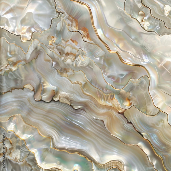 Obraz mother of pearl shell texture