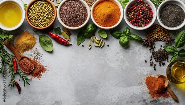 Obraz Gourmet Spice Selection