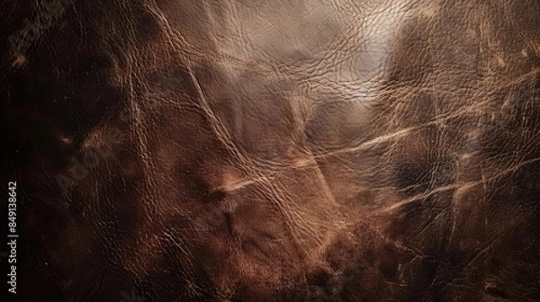 Fototapeta Leather texture background with empty space