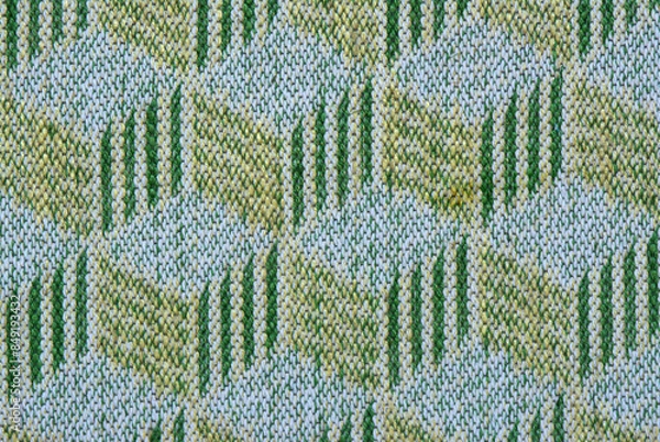 Fototapeta Cotton, checkered pattern Suitable for making backgrounds.
