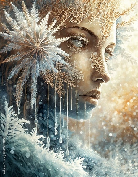 Obraz regina dei ghiacci