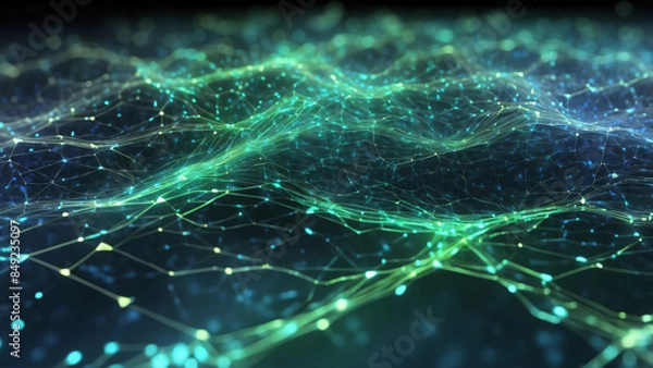 Fototapeta a background featuring a holographic