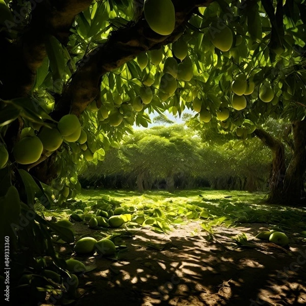 Obraz mangoe tree in spring