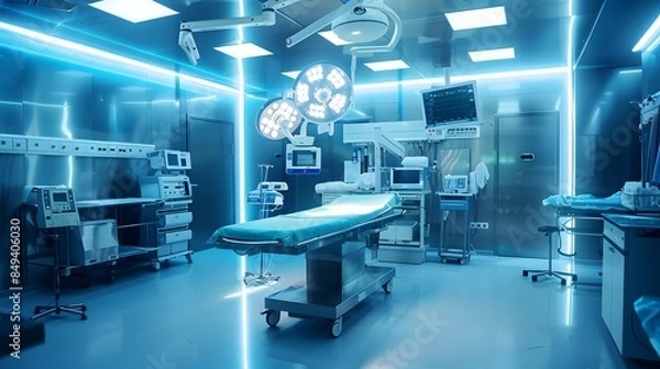 Fototapeta In advanced operating room
