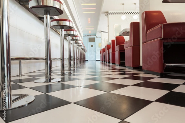 Obraz american diner restaurant