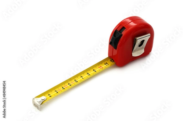 Obraz Rollbandmaß freigestellt