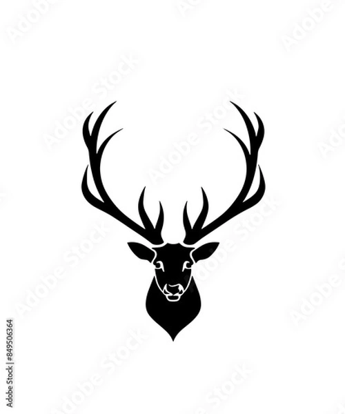 Fototapeta Vector a great deer