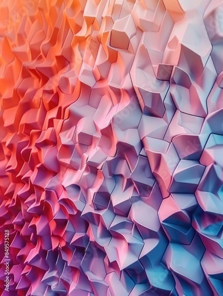 Obraz Colorful cube wall