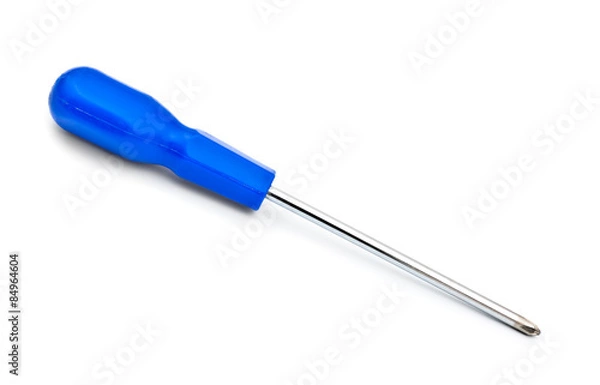 Obraz blue handle screwdriver