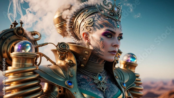 Obraz A dazzlingly eccentric Martian royal each aspect