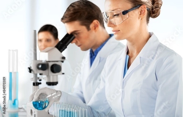 Fototapeta Laboratory, Scientist, Research.