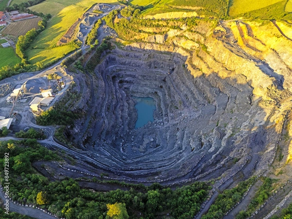 Obraz Carrière et trou