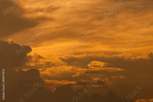 Obraz Background of massive cloud