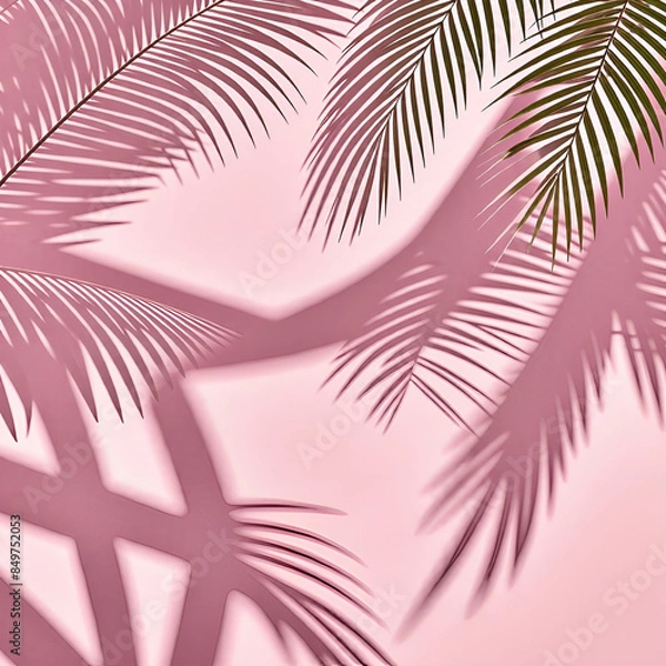Fototapeta palm leaf background
