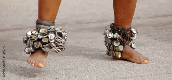 Obraz Afrykańskie stopy tancerza