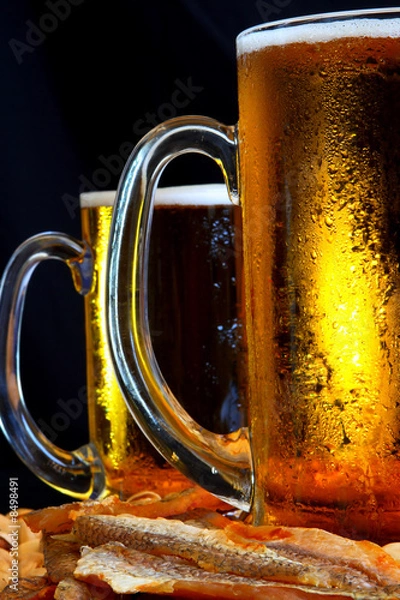 Obraz Beer mug on the table