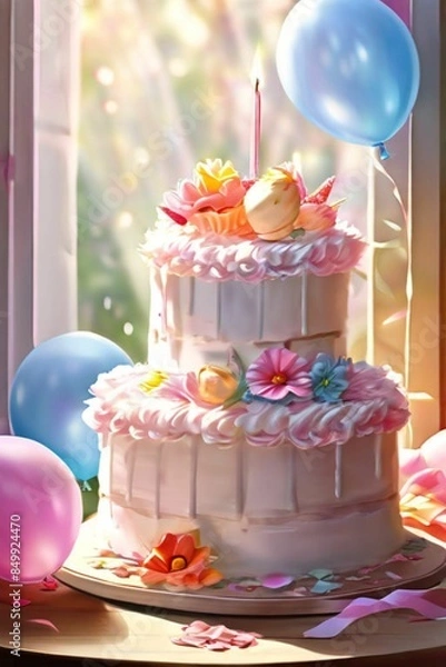 Obraz 손주돌찬치에선물할케익