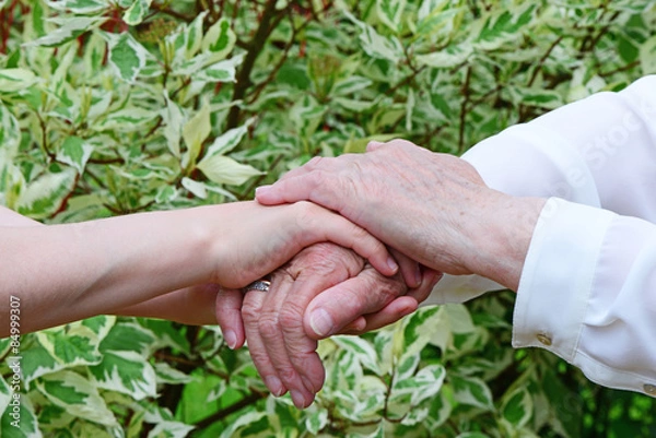 Fototapeta Helfende Hände