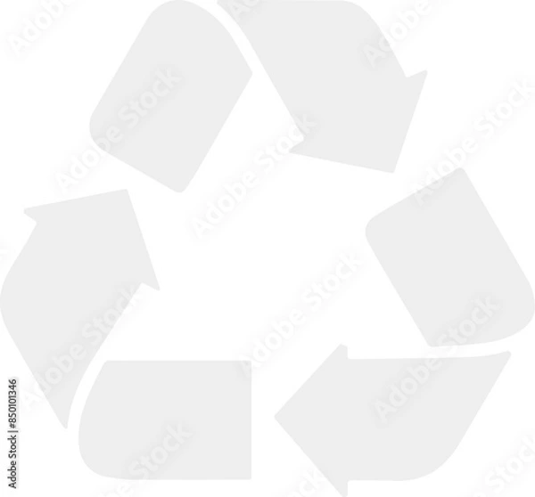 Obraz Recycling Arrows Icon