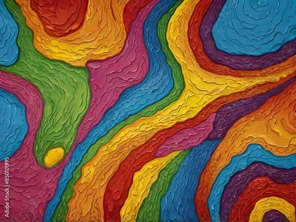 Obraz abstract rainbow colors background