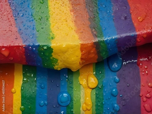 Obraz background with rainbow colors