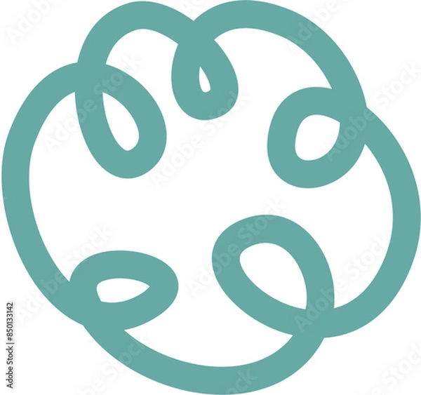 Obraz cute doodle element